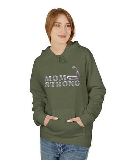"Mom Strong" Unisex Midweight Softstyle Fleece Hoodie