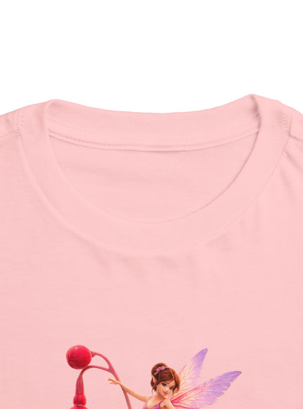 "Fuchsia Fairy" Toddler Short Sleeve Tee