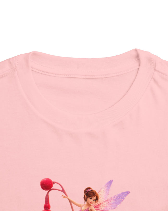 "Fuchsia Fairy" Toddler Short Sleeve Tee