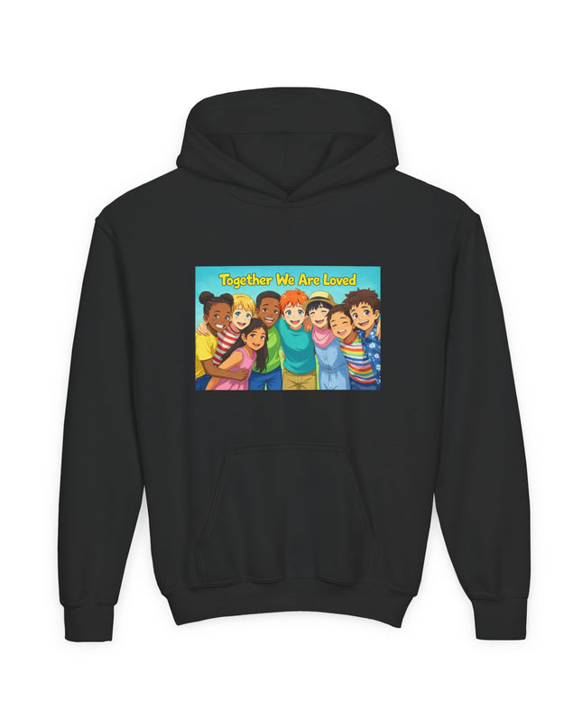 "Together We Are Loved" Youth Hooded Sweatshirt