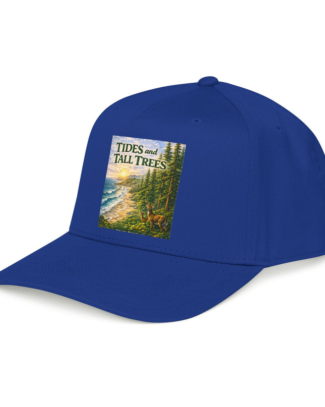 "Tides and Tall Trees" Mid Profile Baseball Cap