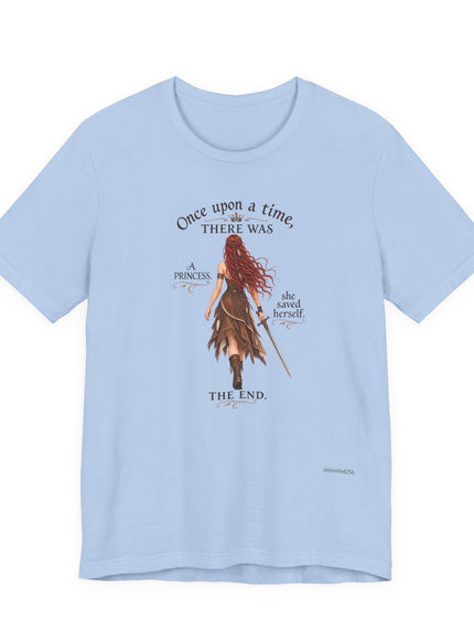 "She Saved Herself V5" Unisex Jersey Short Sleeve Tee