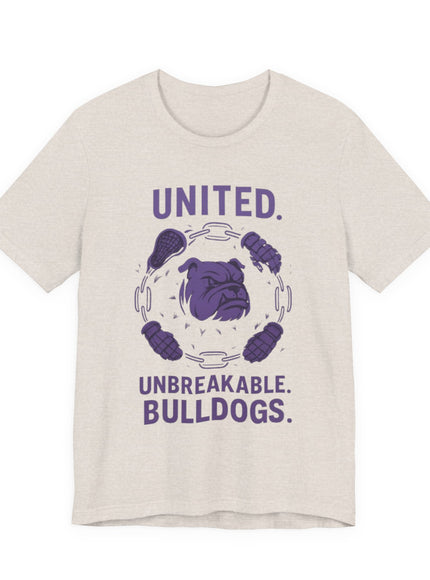 "United Lacrosse Bulldogs" Unisex Jersey Short Sleeve Tee