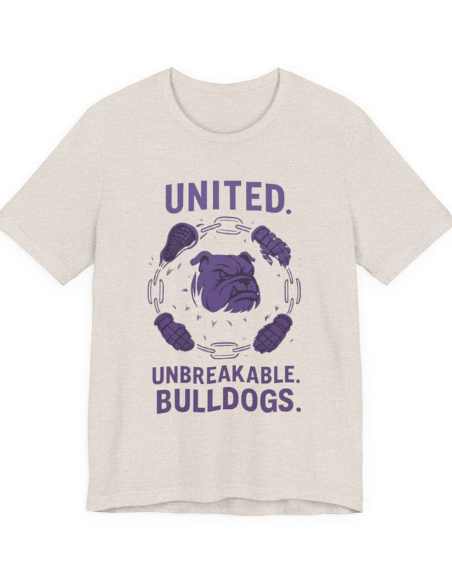 "United Lacrosse Bulldogs" Unisex Jersey Short Sleeve Tee