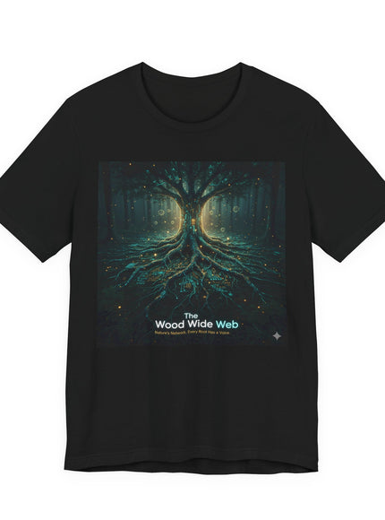 "The Wood Wide Web" Unisex Jersey Short Sleeve Tee
