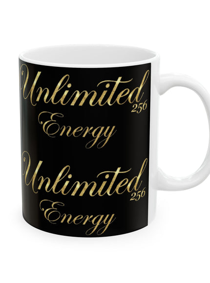 "Unlimited 256 Energy" Ceramic Mug, (11oz, 15oz)