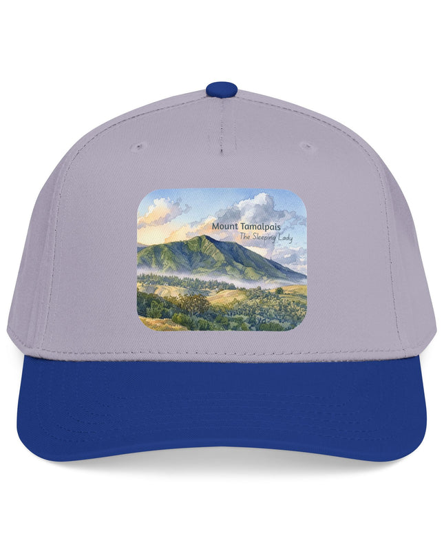 "Mount Tamalpais, the Sleeping Lady" Mid Profile Baseball Cap