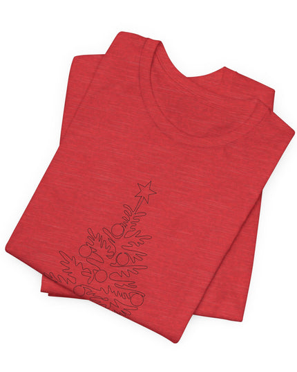 "Christmas Tree" Unisex Jersey Short Sleeve Tee