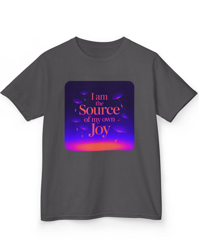 "I Am the Source of my Own Joy" Kids Heavy Cotton Tee