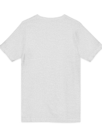 "Above the fog" Unisex Jersey Short Sleeve V-Neck Tee