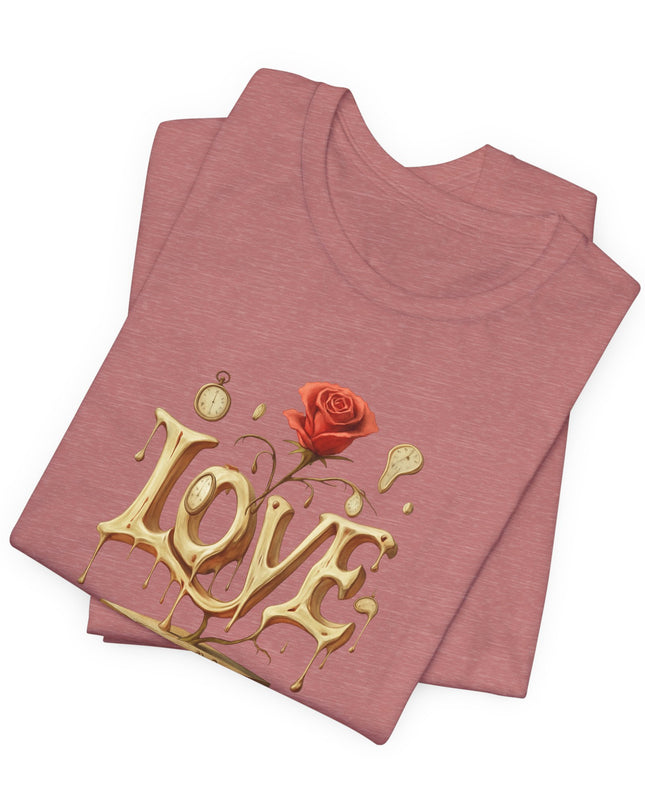 "Love - Salvador Dali Style" Unisex Jersey Short Sleeve Tee