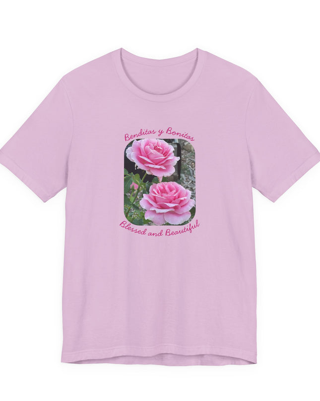 "Blessed and Beautiful" Unisex Jersey Short Sleeve Tee