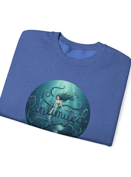 "Unlimited Mermaid" Unisex Adult Sweatshirt