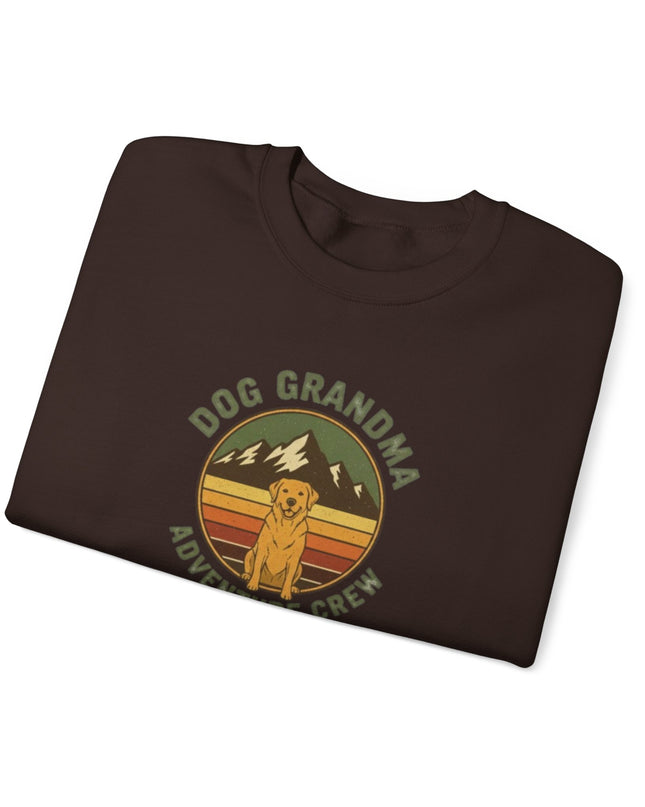 "Dog Grandma Adventure Crew" Unisex Sweatshirt