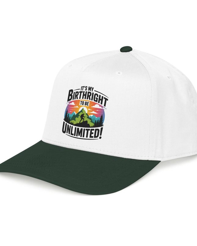 "It's my Birthright to be Unlimited" Mid Profile Baseball Cap