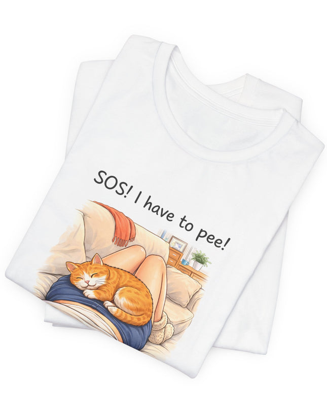 "SOS! I Have to Pee!" Unisex Jersey Short Sleeve Tee