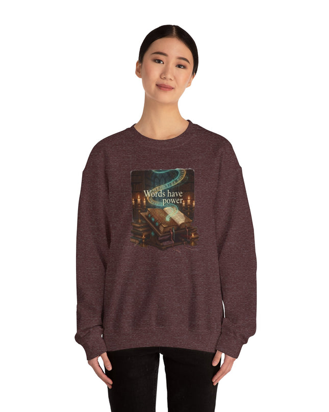 "Words Have Power" Unisex Adult Sweatshirt