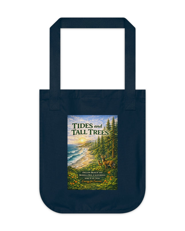 "Tides and Tall Trees" Organic Canvas Tote Bag