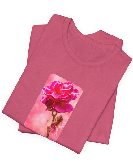"Fairy Rose" Unisex Jersey Short Sleeve Tee