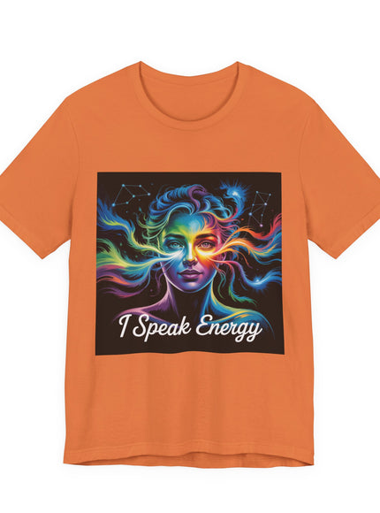 "I Speak Energy, (Energy for Success)" Men's and Women's Jersey Short Sleeve Tee