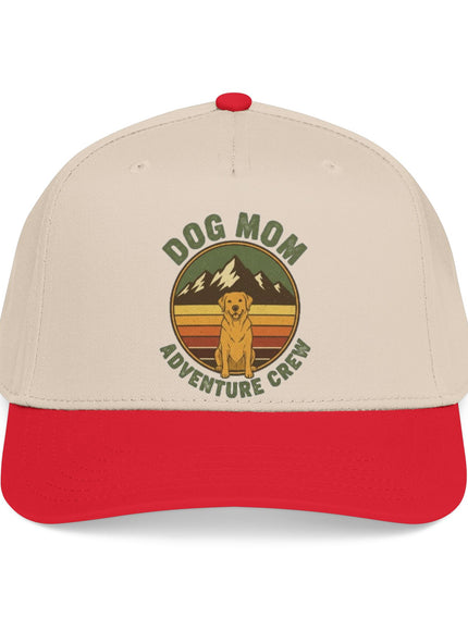 "Dog Mom" Mid Profile Baseball Cap