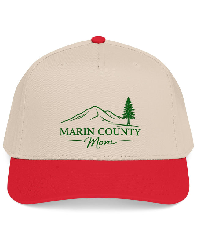 "Marin County Mom" Mid Profile Baseball Cap