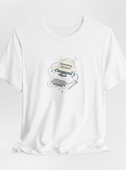 "Rewriting My Story" Unisex Jersey Short Sleeve Tee