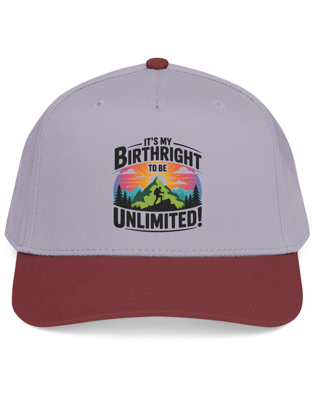 "It's my Birthright to be Unlimited" Mid Profile Baseball Cap