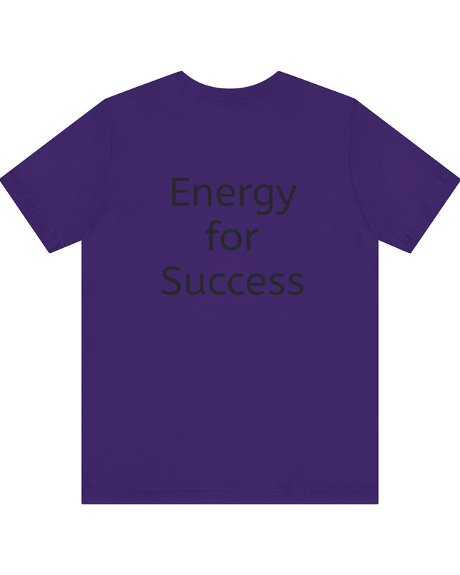 "In the Energy, I am Constructed to Win" Men's and Women's Jersey Short Sleeve Tee