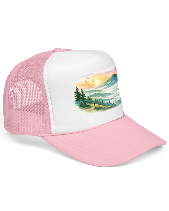 "Marin County, Where the Hills Meet the Sky" Foam Trucker Hat