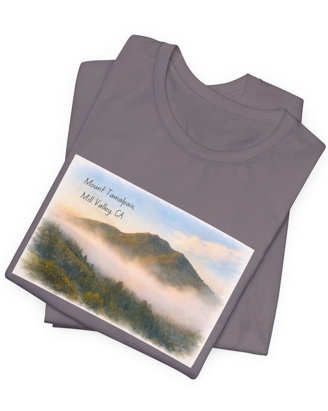 "Mount Tamalpais, Mill Valley, California" Unisex Jersey Short Sleeve Tee