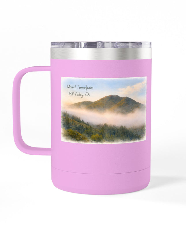 "Mount Tamalpais, Mill Valley, California" Coffee Mug Tumbler, 15oz