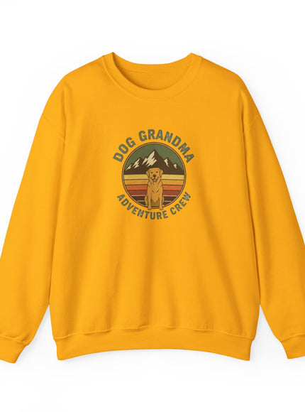 "Dog Grandma Adventure Crew" Unisex Sweatshirt