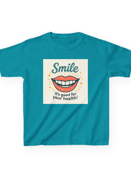 "Smile" Kids Heavy Cotton Tee