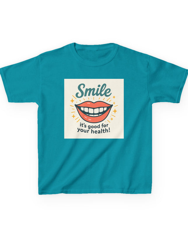 "Smile" Kids Heavy Cotton Tee