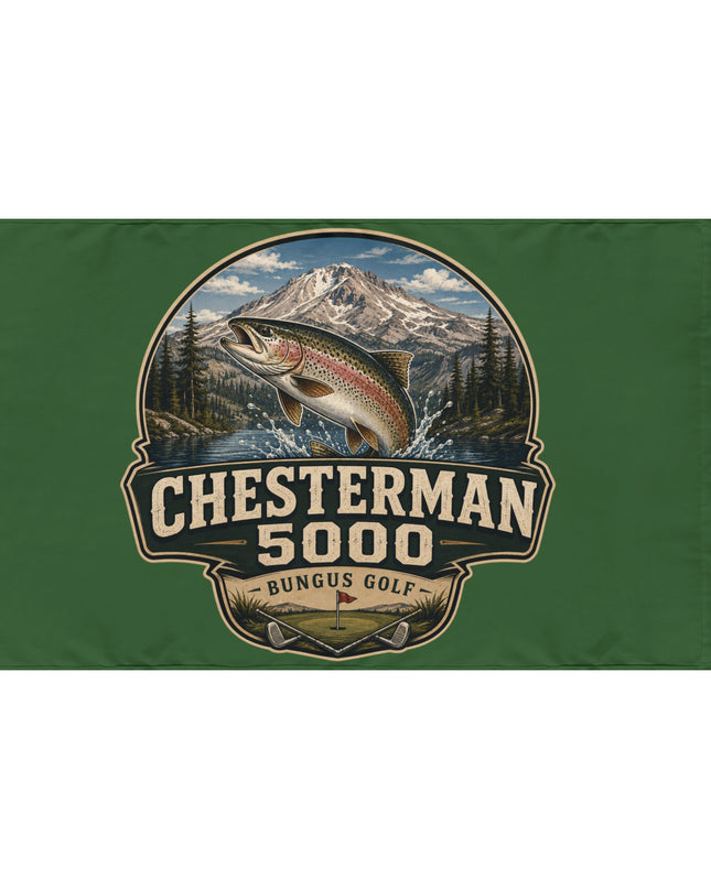 "Chesterman 5000" Double-Sided Flag