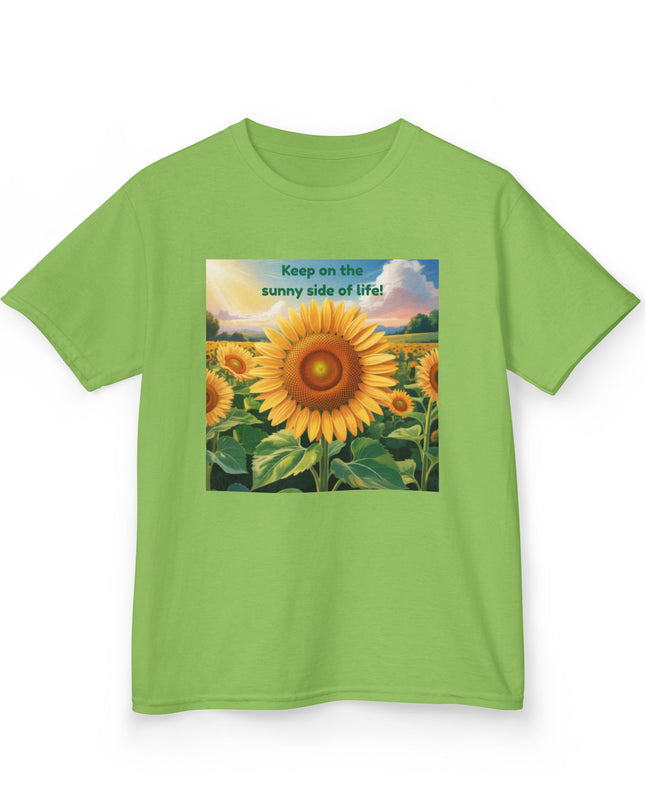 "Keep on the Sunny Side of Life" Kids Heavy Cotton Tee