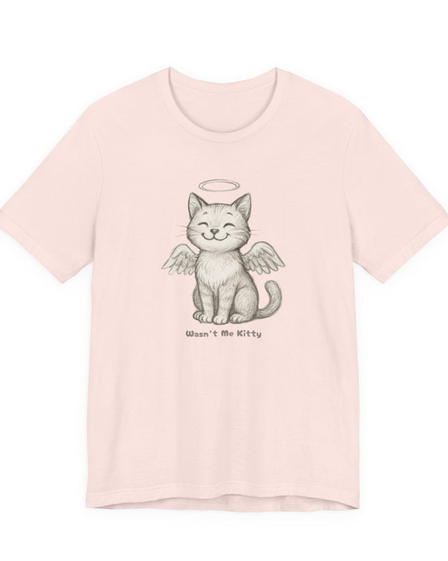 "Wasn't Me Kitty" Unisex Jersey Short Sleeve Tee