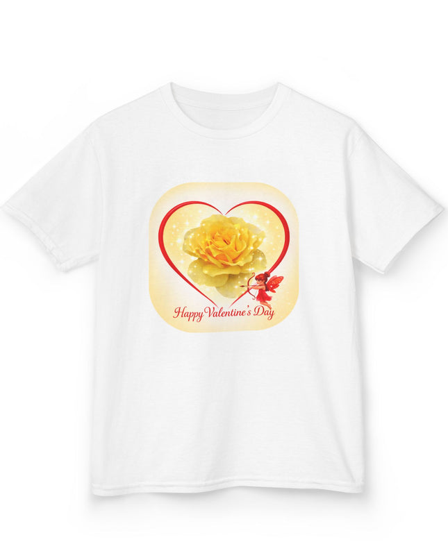 "Happy Valentine's Day" Kids Heavy Cotton Tee