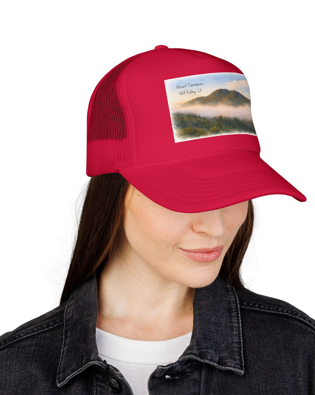 "Mount Tamalpais, Mill Valley, California" Foam Trucker Hat