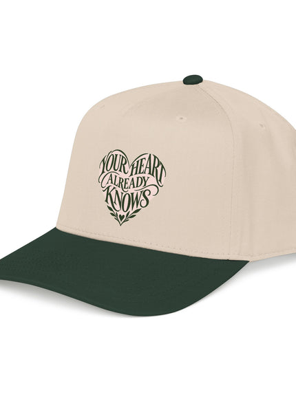 "Your Heart Already Knows" Mid Profile Baseball Cap