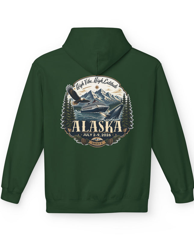 "Alaska" Unisex Midweight Softstyle Fleece Hoodie