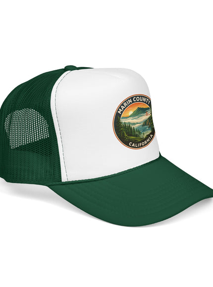"Marin County, Above the Fog" Foam Trucker Hat