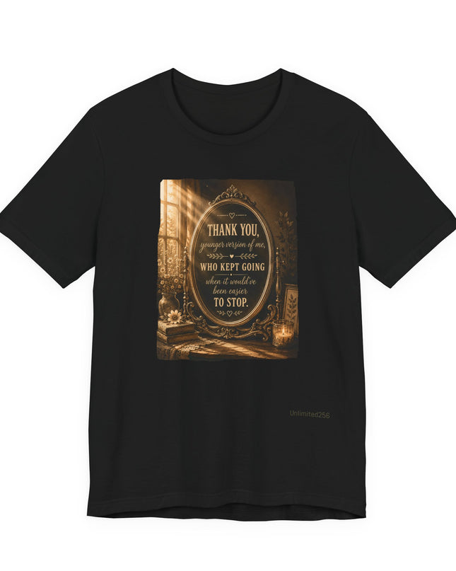 "Thank You" Unisex Jersey Short Sleeve Tee