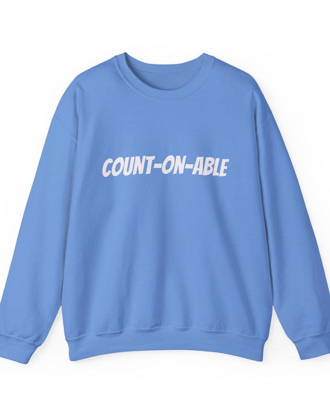 "Count-on-able" Unisex Adult Sweatshirt