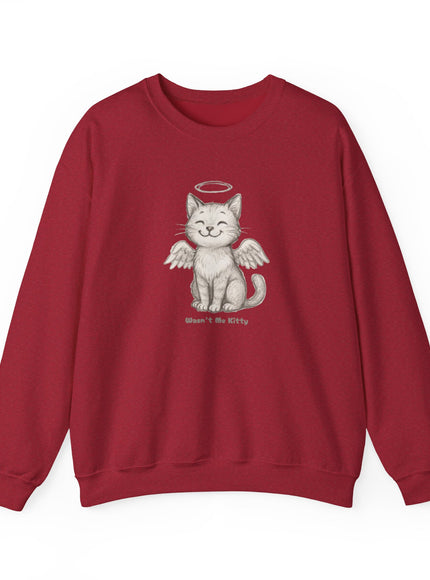 "Wasn't Me Kitty" Unisex Sweatshirt