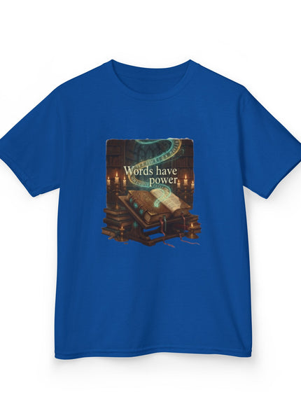 "Words Have Power" Kids Heavy Cotton Tee