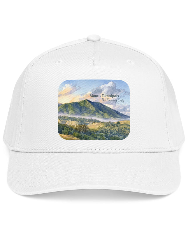 "Mount Tamalpais, the Sleeping Lady" Mid Profile Baseball Cap