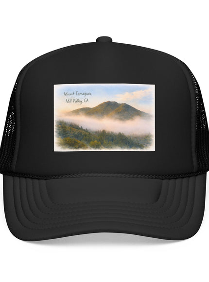 "Mount Tamalpais, Mill Valley, California" Foam Trucker Hat