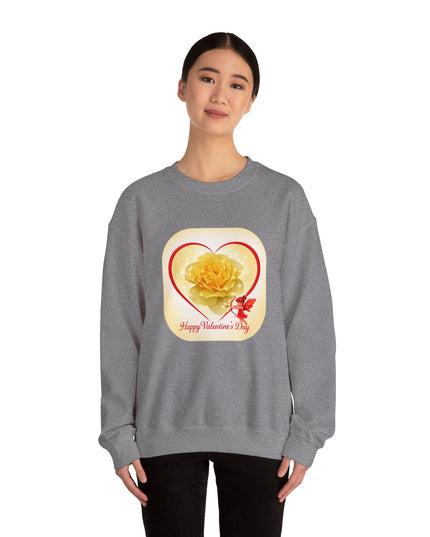 "Happy Valentine's Day" Unisex Adult Sweatshirt